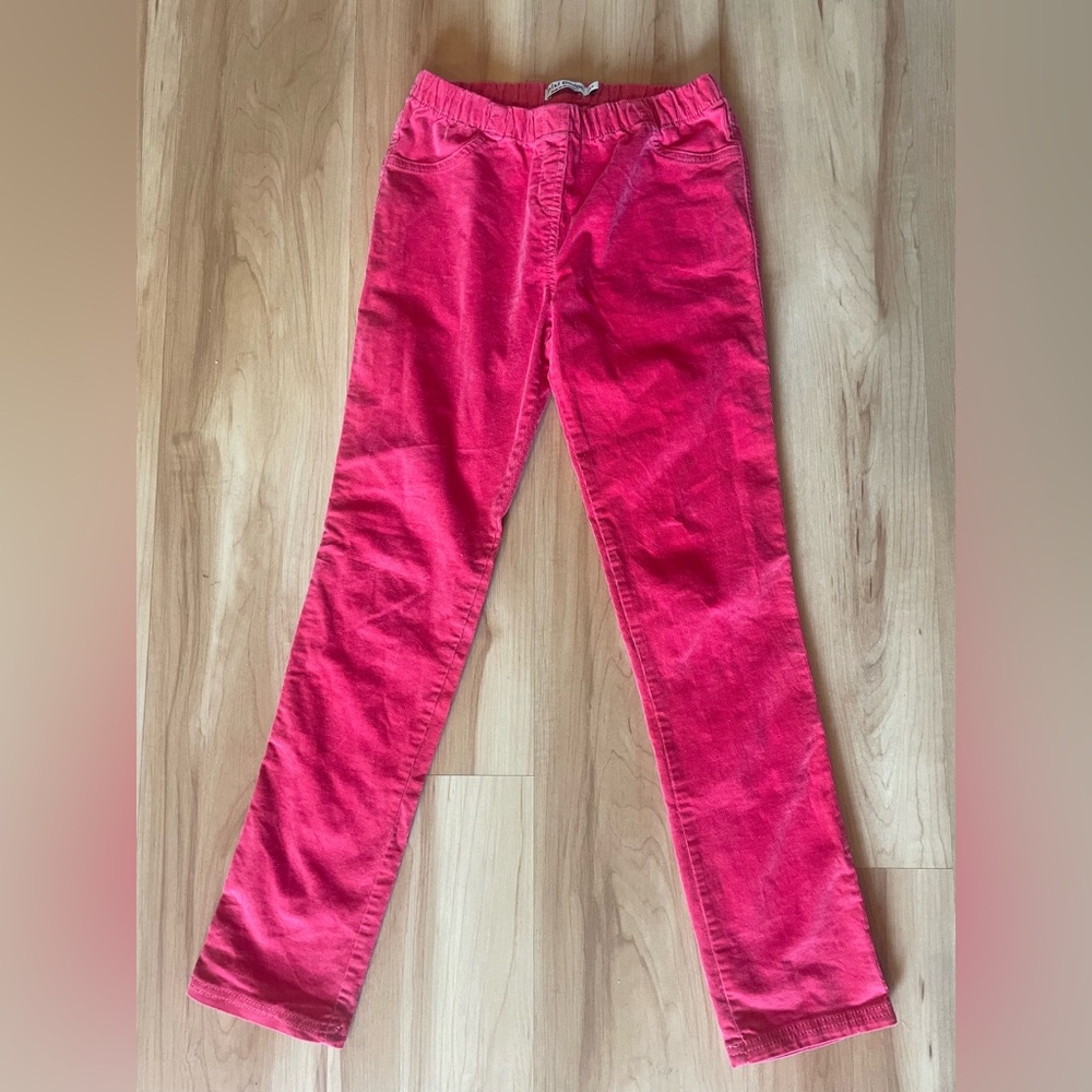 Mini Boden Pink Corduroy Pants 12Y
